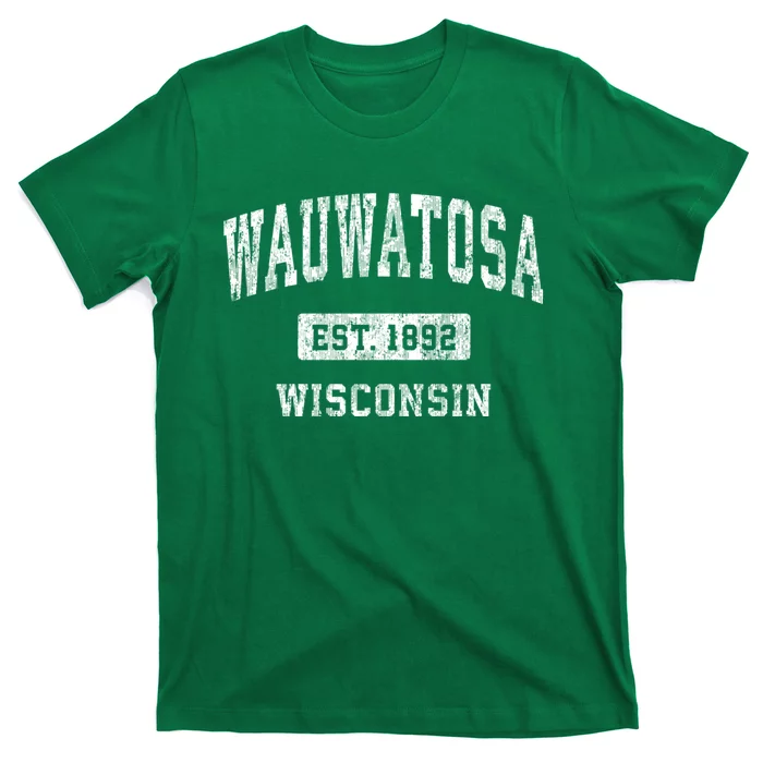 Wauwatosa Wisconsin Wi Vintage Sports T-Shirt