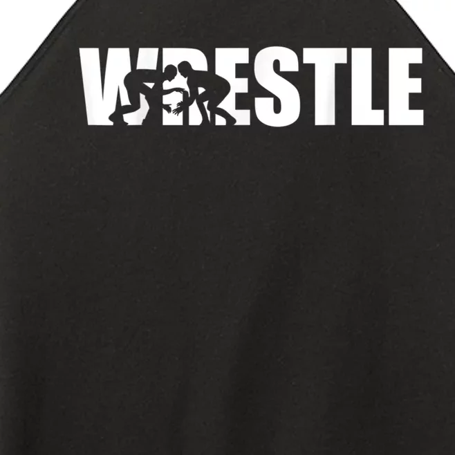 Wrestle Wrestling Women’s Perfect Tri Rocker Tank