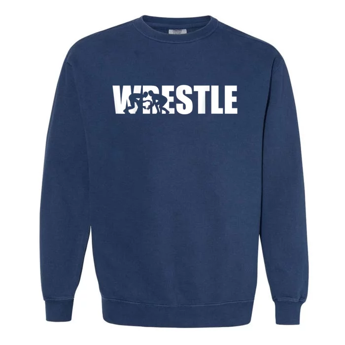 Wrestle Wrestling Garment-Dyed Sweatshirt