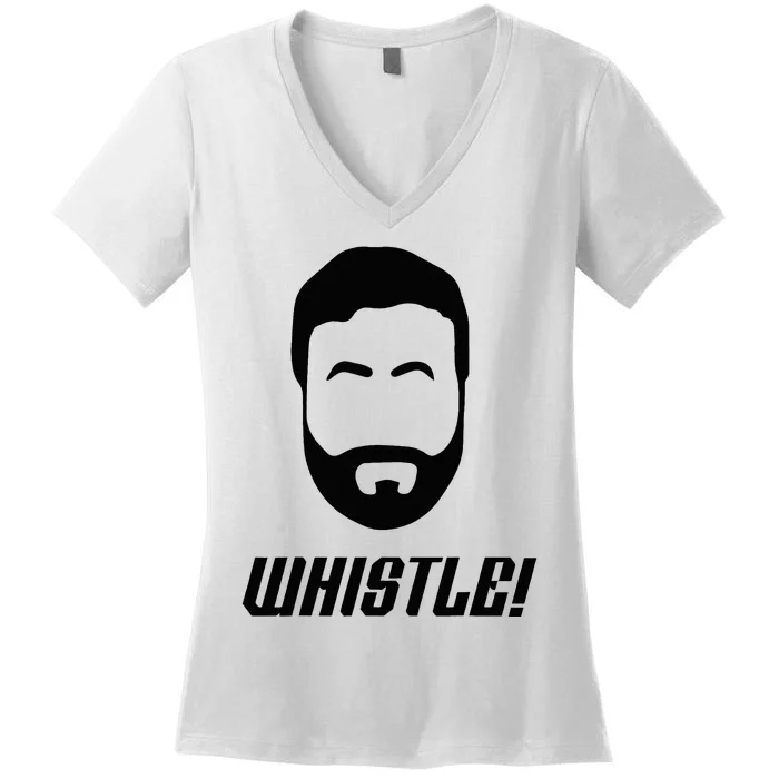 Whistle Whistle Women's V-Neck T-Shirt