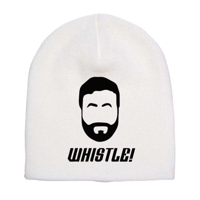 Whistle Whistle Short Acrylic Beanie