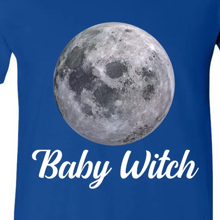 Witch Witchcraft Wicca Pagan Witches Moon Astrology Gift V-Neck T-Shirt