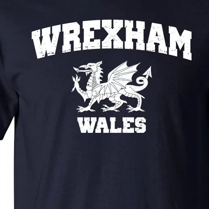 Wrexham Wales Welsh Flag Cymru Tall T-Shirt