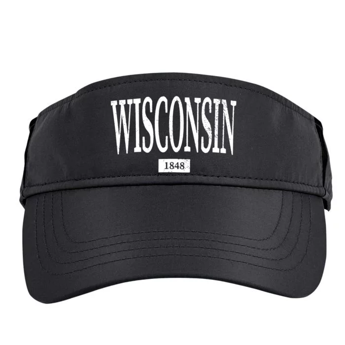 Wisconsin Wisconsin Wisconsin Adult Drive Performance Visor