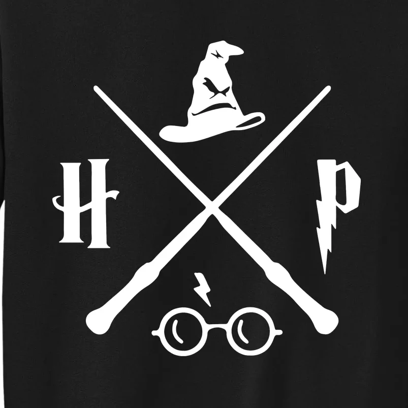 Wizard Wand Wizard Glasses Hp Sweatshirt