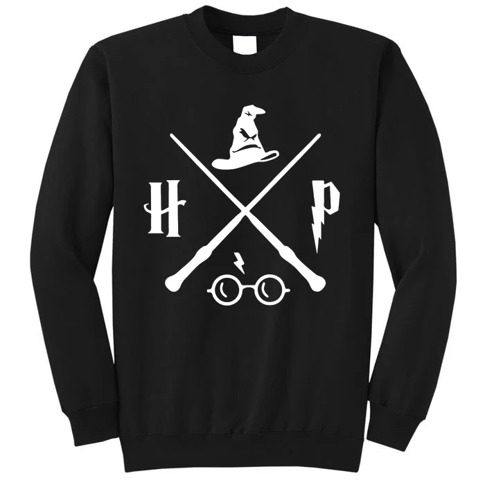 Wizard Wand Wizard Glasses Hp Sweatshirt