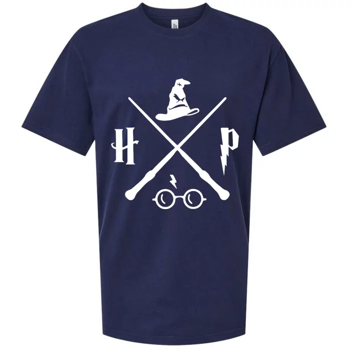 Wizard Wand Wizard Glasses Hp Sueded Cloud Jersey T-Shirt