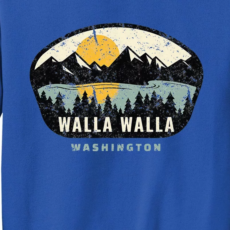 Walla Walla Washington W.A Vacation Souvenir Tall Sweatshirt