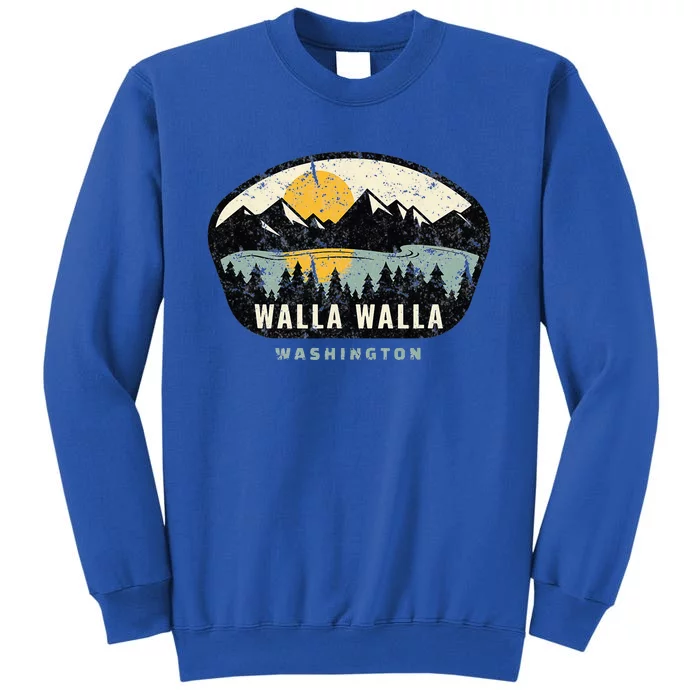 Walla Walla Washington W.A Vacation Souvenir Tall Sweatshirt