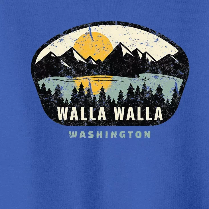 Walla Walla Washington W.A Vacation Souvenir Toddler T-Shirt