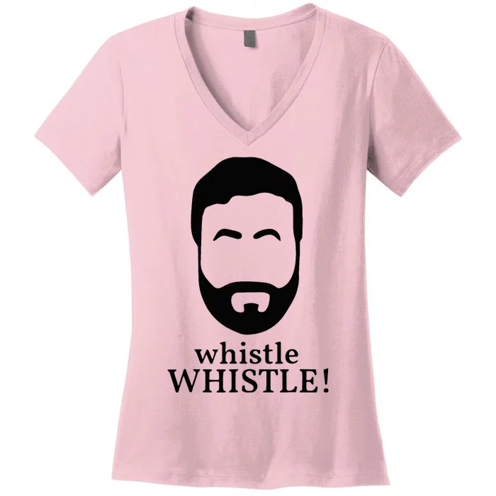 Whistle Whistle Women's V-Neck T-Shirt