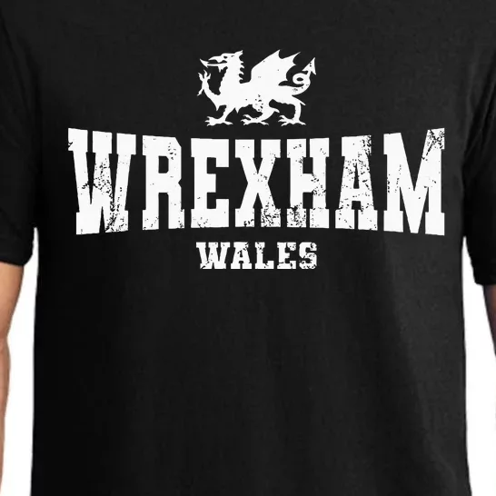 W.R.E.X.H.A.M. Wales Welsh Dragon Flag Cymru Pajama Set