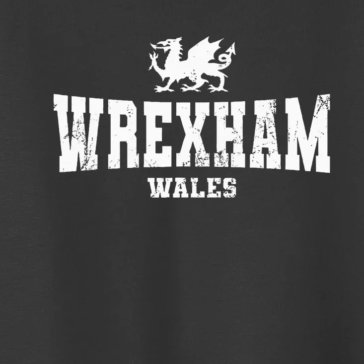 W.R.E.X.H.A.M. Wales Welsh Dragon Flag Cymru Toddler T-Shirt