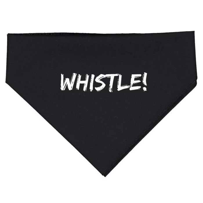 Whistle Whistle! USA-Made Doggie Bandana