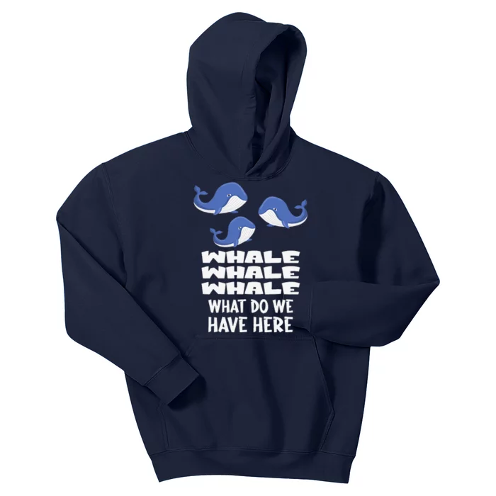 Whale Whale Whale Kids Hoodie