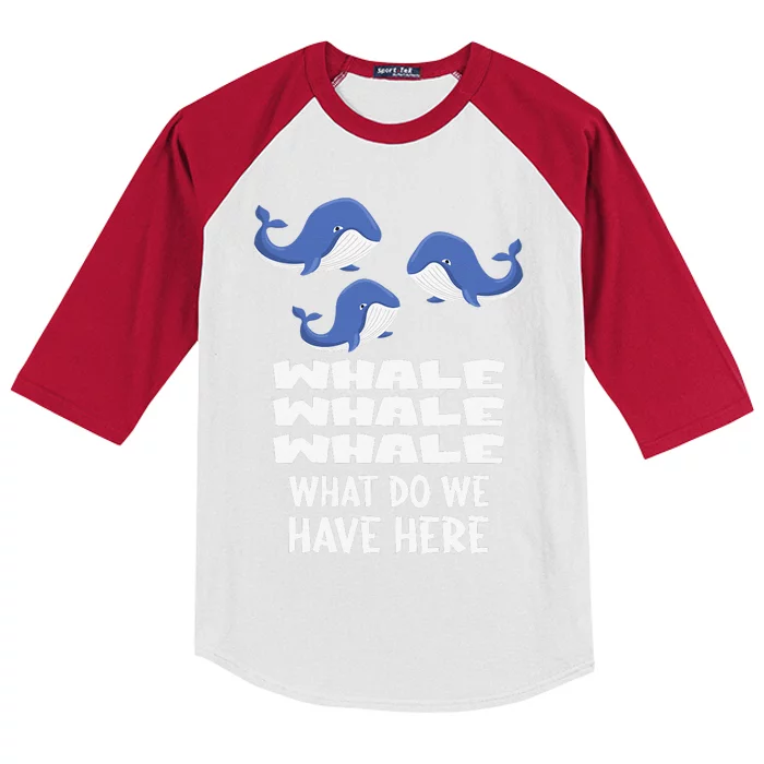 Whale Whale Whale Kids Colorblock Raglan Jersey