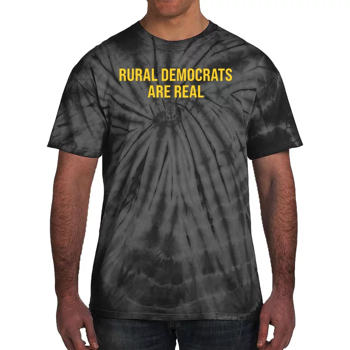 Will Watson Wearing Rural Democrats Are Real Tie-Dye T-Shirt