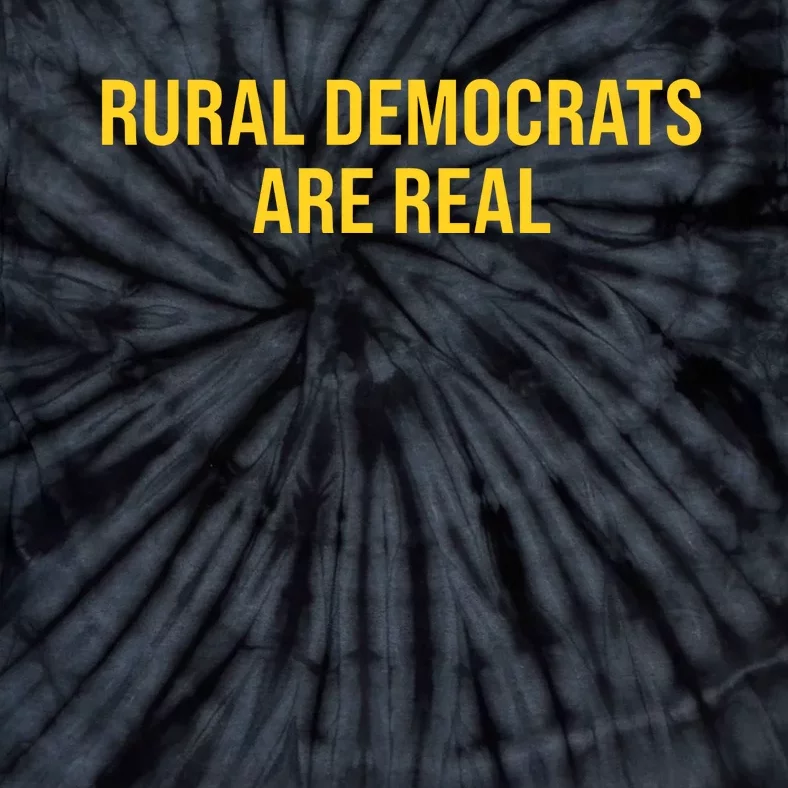 Will Watson Wearing Rural Democrats Are Real Tie-Dye T-Shirt