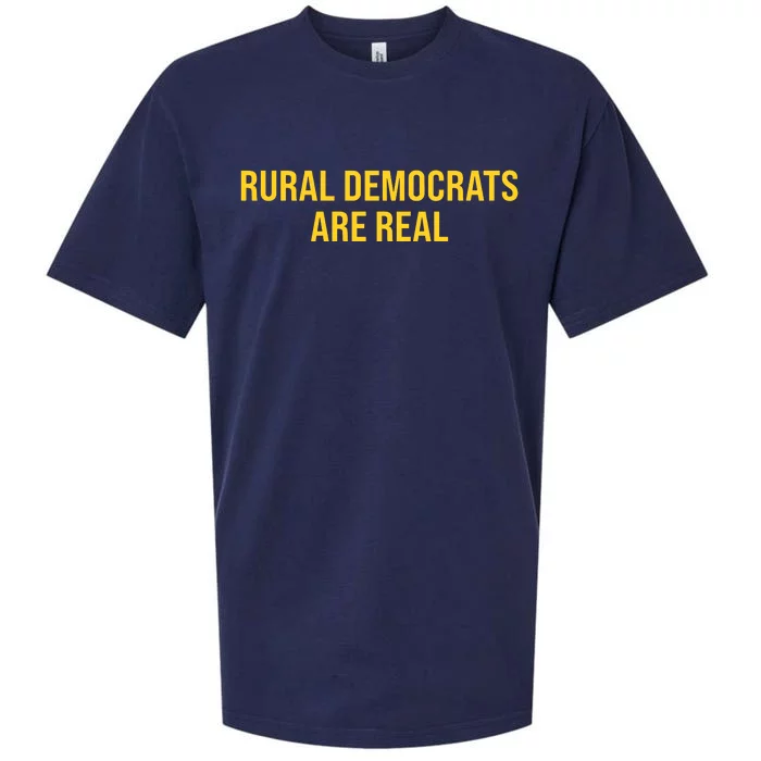 Will Watson Wearing Rural Democrats Are Real Sueded Cloud Jersey T-Shirt