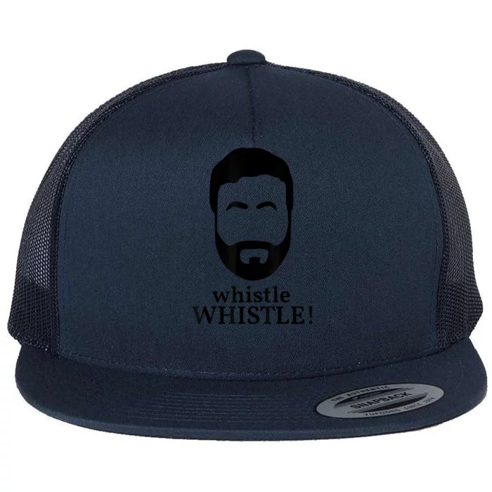 Whistle Whistle Flat Bill Trucker Hat