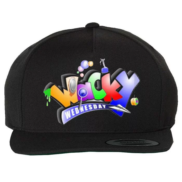 Wacky Wednesday Wool Snapback Cap