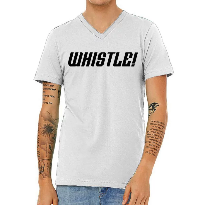 Whistle Whistle V-Neck T-Shirt