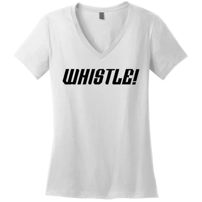 Whistle Whistle Women's V-Neck T-Shirt