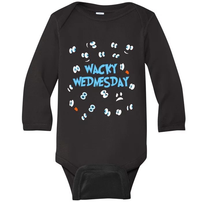 Wacky Wednesday Baby Long Sleeve Bodysuit