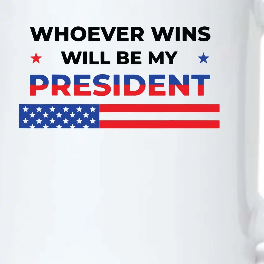 Whoever Wins Will Be My President Neutral Political Black Color Changing Mug