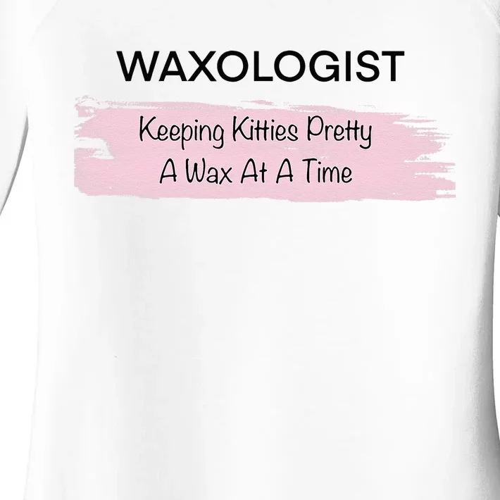 Waxing Waxer Waxologist Esthetician Esthetics Facials Women's Perfect Tri Tunic Long Sleeve Shirt