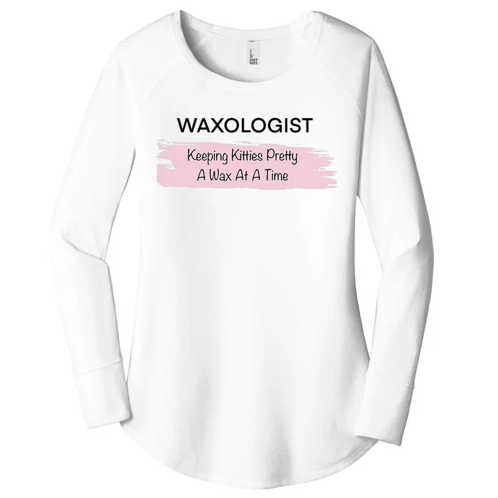 Waxing Waxer Waxologist Esthetician Esthetics Facials Women's Perfect Tri Tunic Long Sleeve Shirt