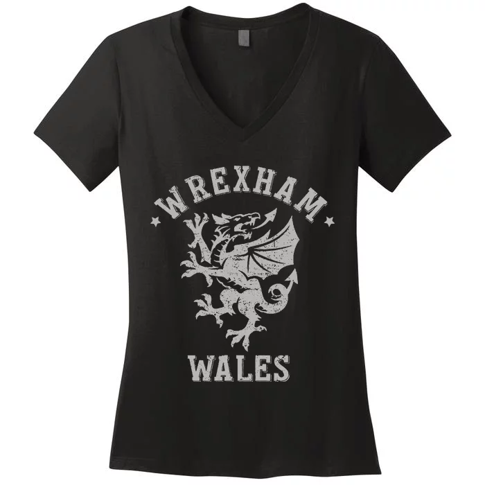 W.R.E.X.H.A.M Wales Women's V-Neck T-Shirt