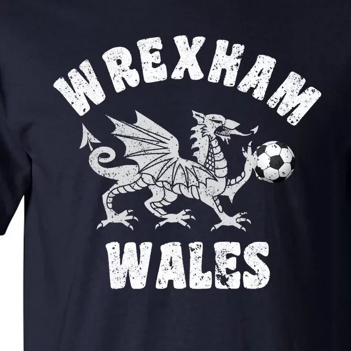 Wrexham Wales Welsh Visitor Traveler Dragon Tall T-Shirt