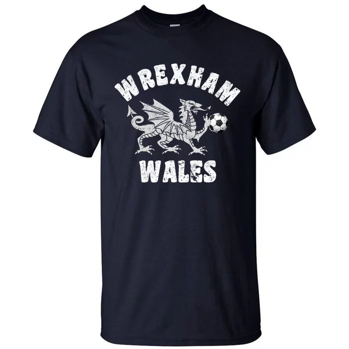 Wrexham Wales Welsh Visitor Traveler Dragon Tall T-Shirt