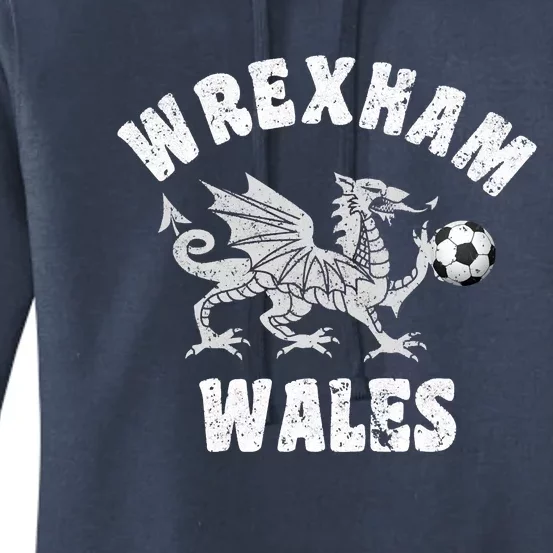 Wrexham Wales Welsh Visitor Traveler Dragon Women's Pullover Hoodie