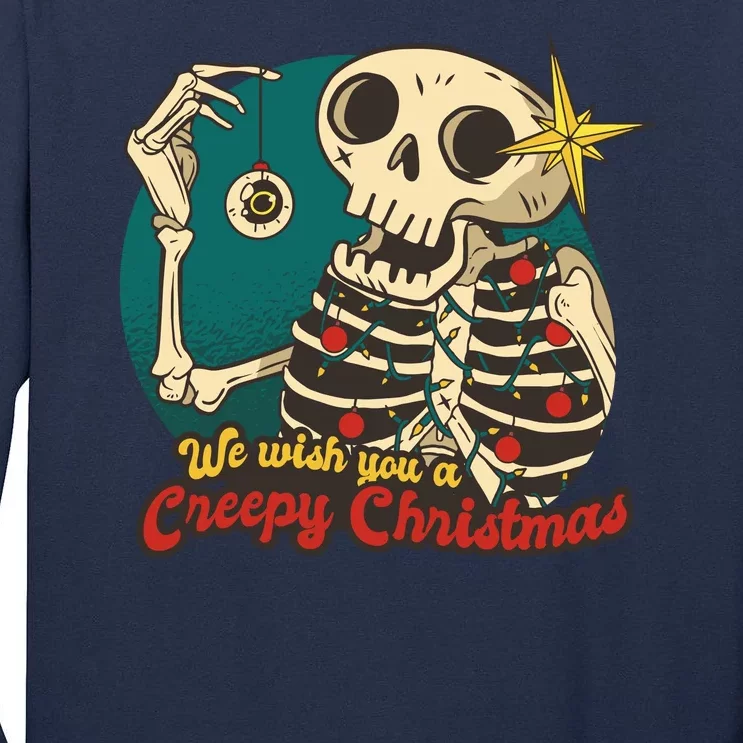 We Wish You A Creepy Christmas Tall Long Sleeve T-Shirt