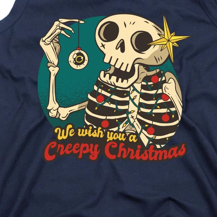 We Wish You A Creepy Christmas Tank Top