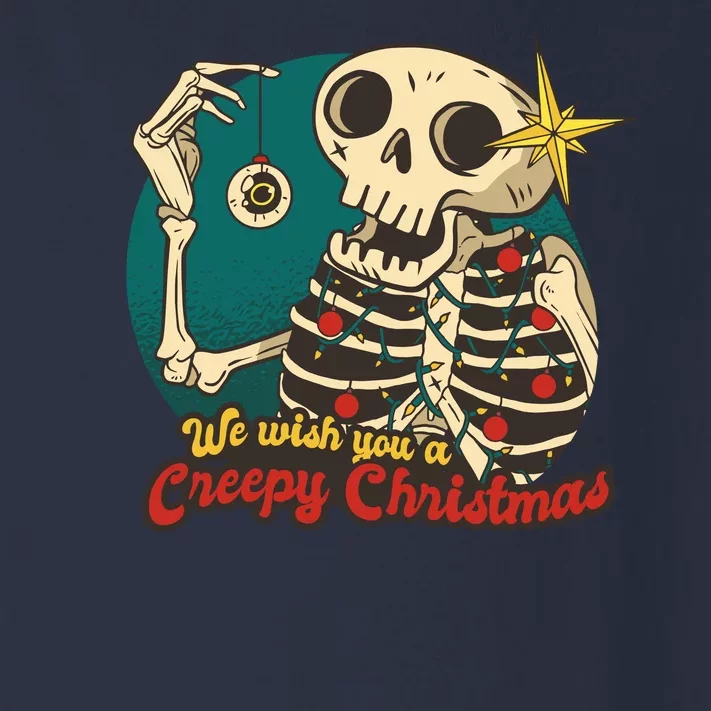 We Wish You A Creepy Christmas Toddler Long Sleeve Shirt