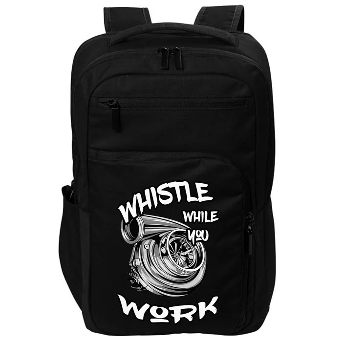 Whistle While You Work Trucker Mechanic Biker Impact Tech Backpack