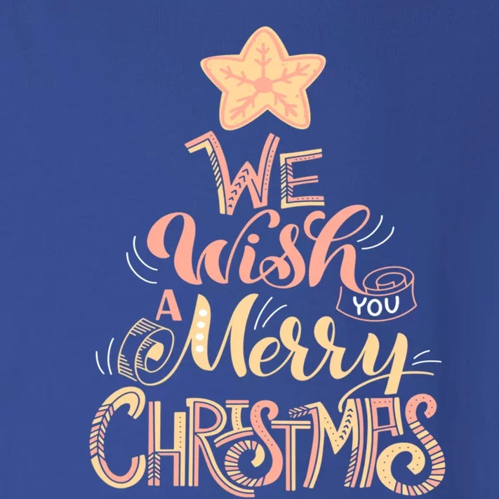 We Wish You A Merry Christmas Tree Holiday Funny Gift Toddler Long Sleeve Shirt