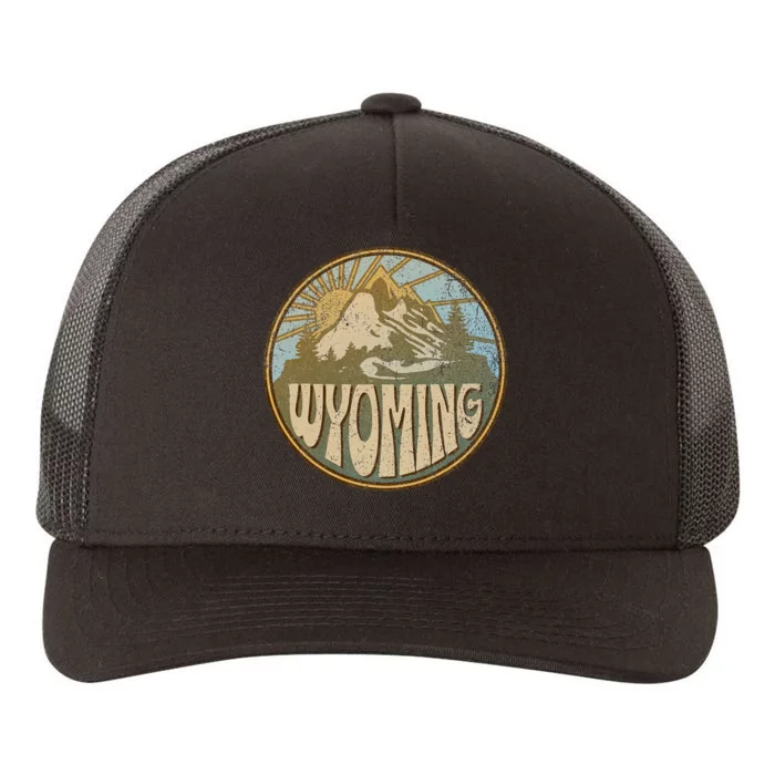 Wyoming Yupoong Adult 5-Panel Trucker Hat