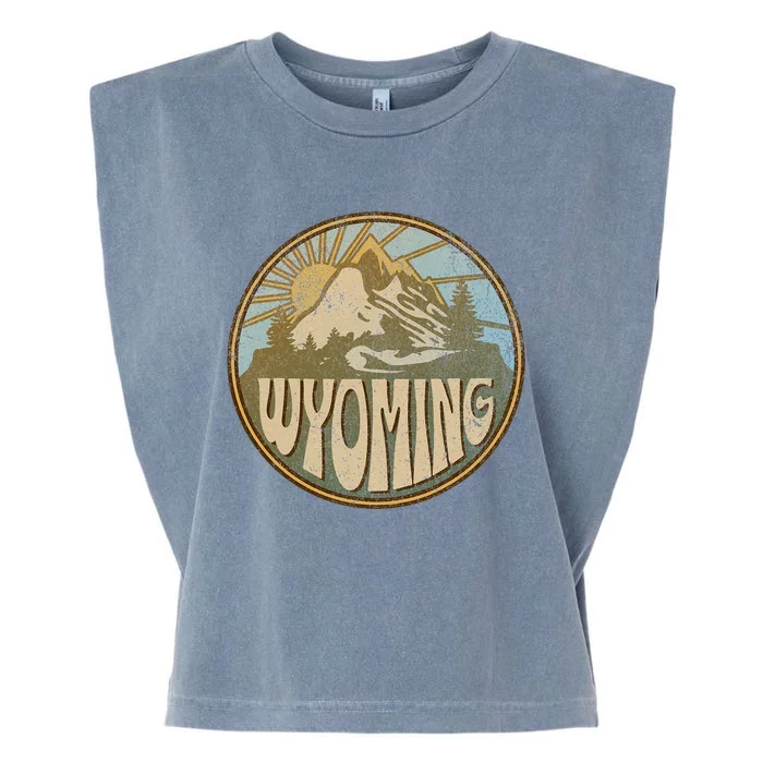 Wyoming Garment-Dyed Women's Muscle Tee