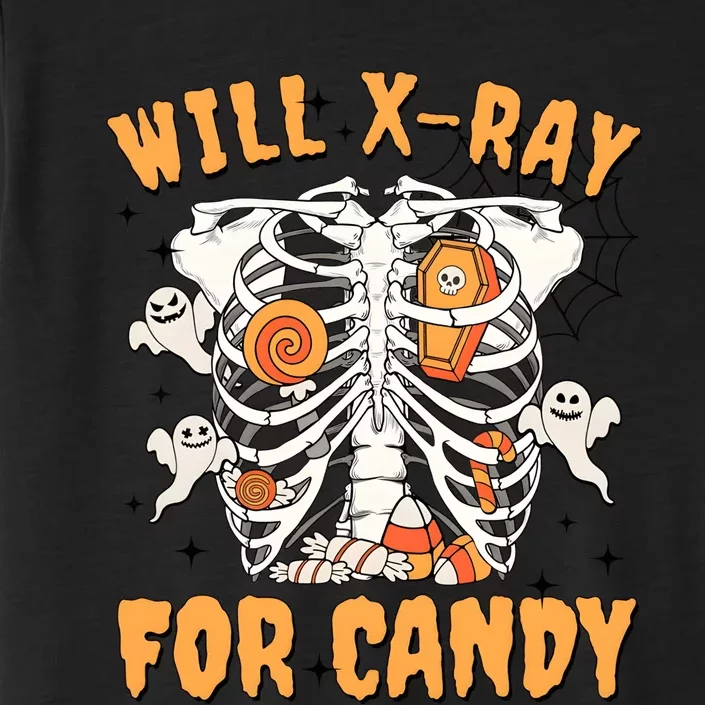 Will Xray For Candy Halooween Rad Tech ChromaSoft Performance T-Shirt