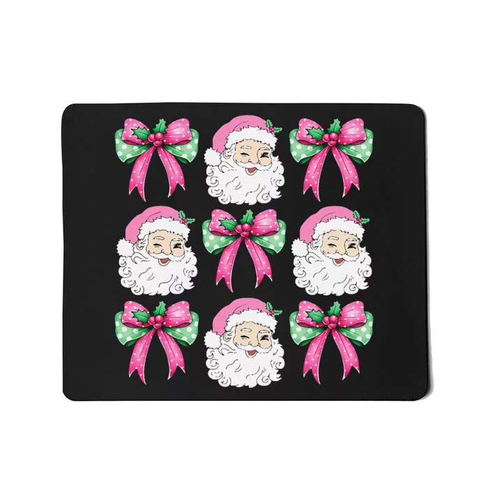 Women Xmas Pajamas Mousepad