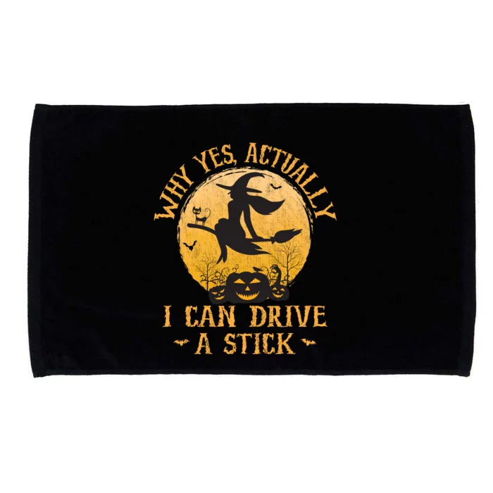 Why Yes Actually I Can Drive A Stick Microfiber Hand Towel