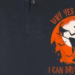 Why Yes Actually I Can Drive A Stick Halloween Costume Softstyle Adult Sport Polo