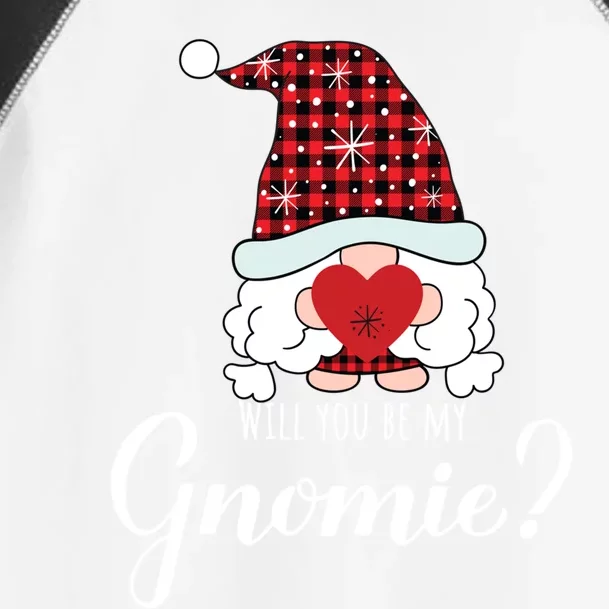 Will You Be My Gnomies Valentines Day Gnomes Lover Gift Toddler Fine Jersey T-Shirt