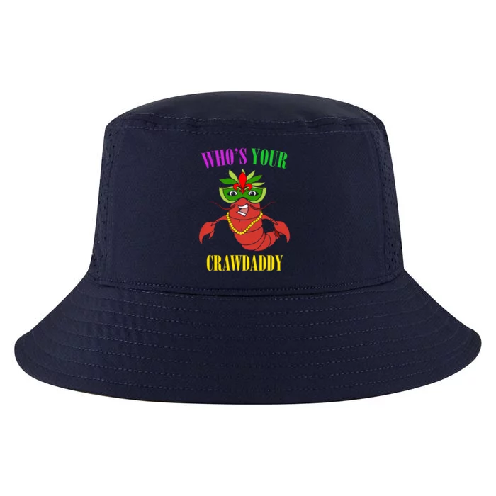 Whos Your Crawdaddy Crawfish Jester Beads Funny Mardi Gras Meaningful Gift Cool Comfort Performance Bucket Hat