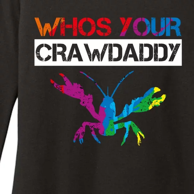 Whos Your Crawdaddy Womens CVC Long Sleeve Shirt