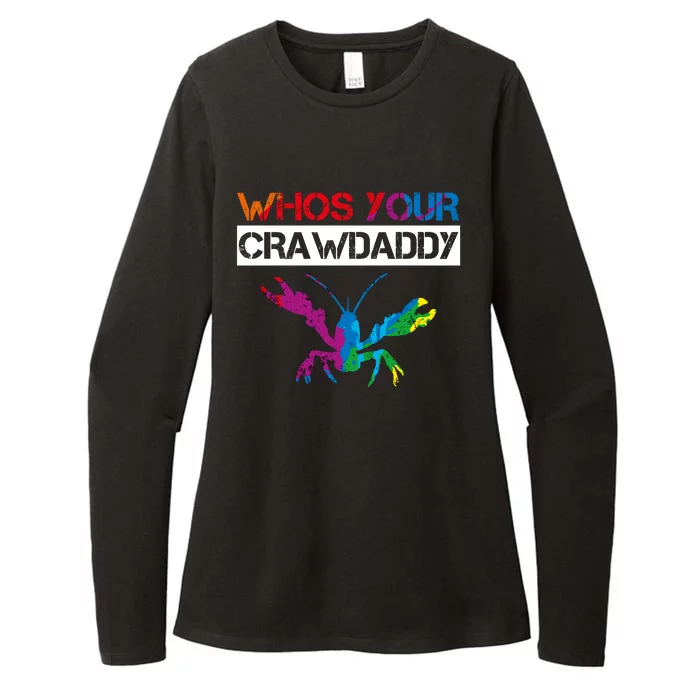 Whos Your Crawdaddy Womens CVC Long Sleeve Shirt